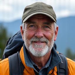 Senior adventure guide and mountain expert